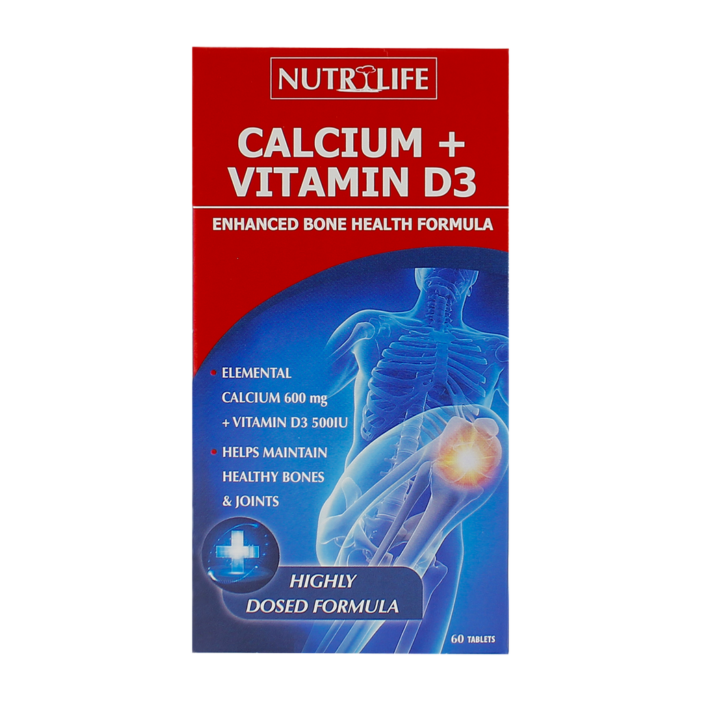 Buy NutriLife Calcium + Vitamin D3 | NutriLife