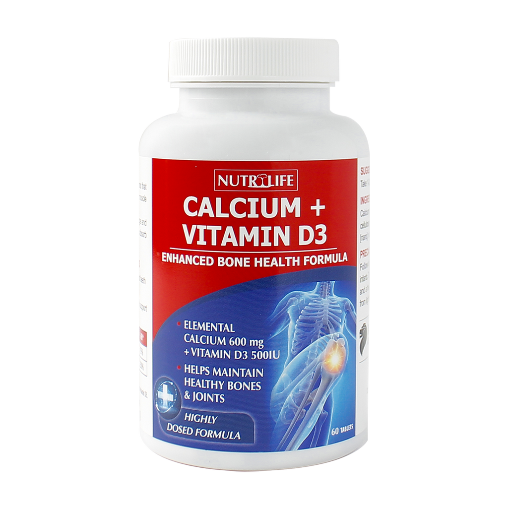 Buy NutriLife Calcium + Vitamin D3 | NutriLife