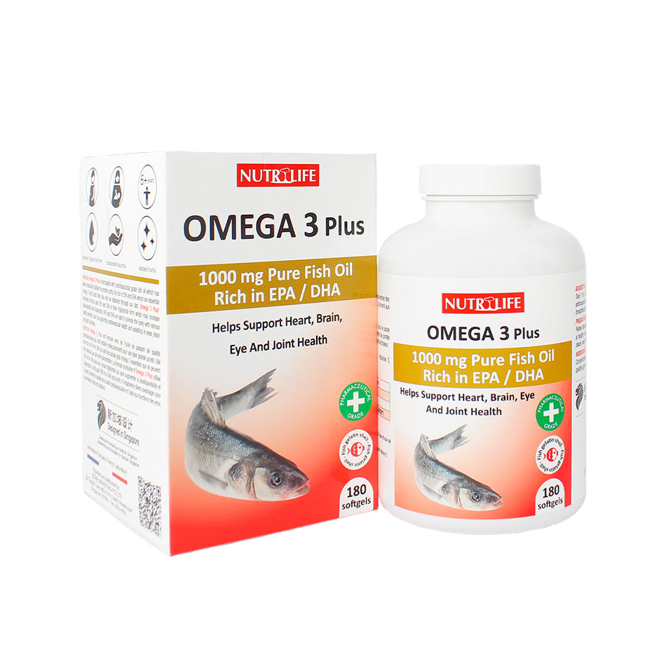 Omega 3 Plus (180 capsules)
